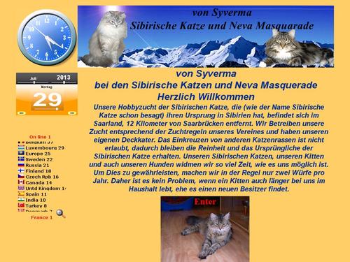 von Syverma- Sibirische Katzen und Neva Masquarade