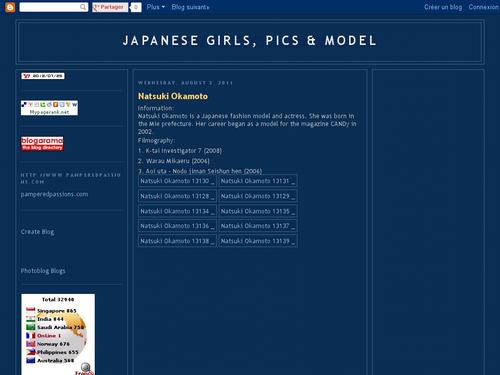 Japanese girls, pics & model