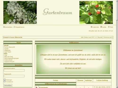 Gartentraum - Das Forum für Pflanzen- und Tierfreunde