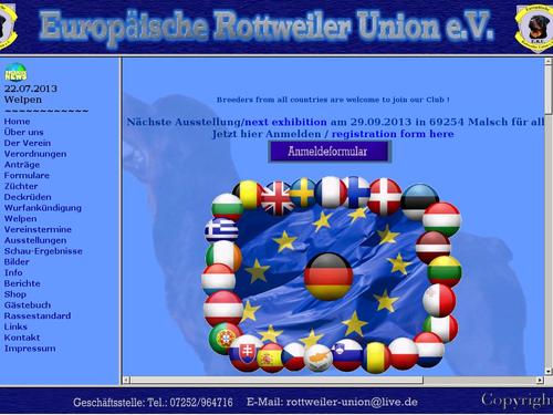 Europäische Rottweiler Union e.V.