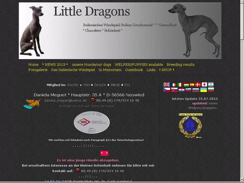 Little Dragons - Italienisches Windspiel - 