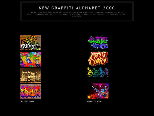NEW GRAFFITI ALPHABET 2000
