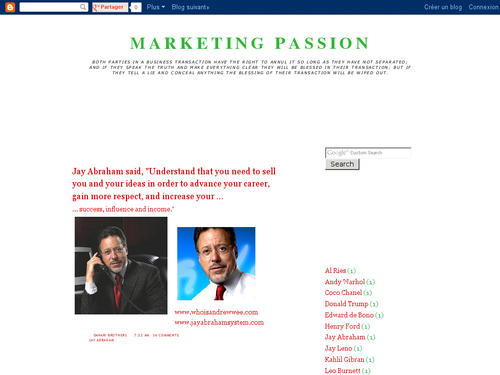 Marketing Passion