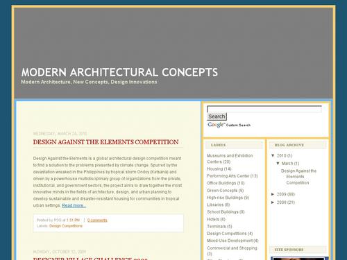Modern Architectural Concepts