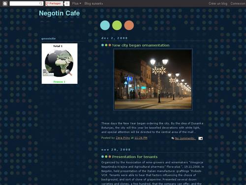 Negotin Cafe Blog