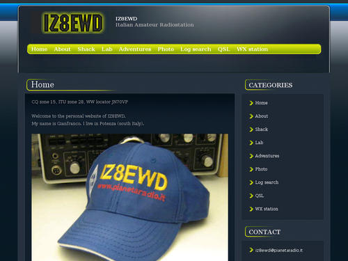 IZ8EWD Personal website