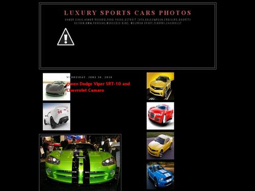 Luxury Sports Car Photos