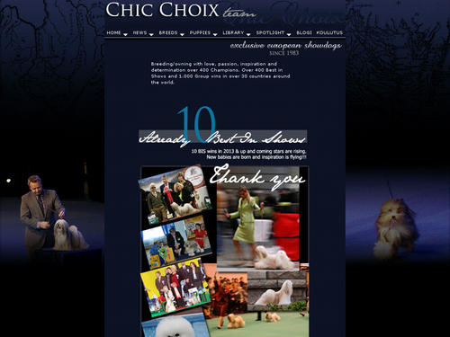 Chic Choix - Exclusive European Showdogs