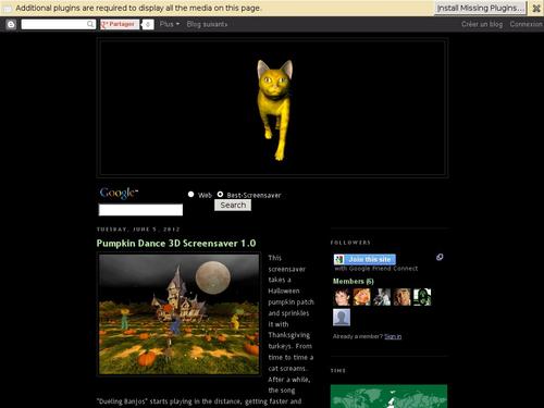 THE CAT - 3D Screensaver - Screensaver Animated - Screensaver Freeware - Screensaver