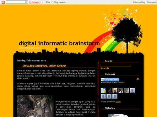 Digital Informatic Brainstorm
