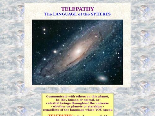Telepathy: Language of the Spheres