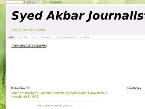 Syed Akbar Journalist