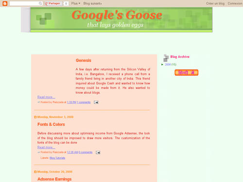 Google's Goose