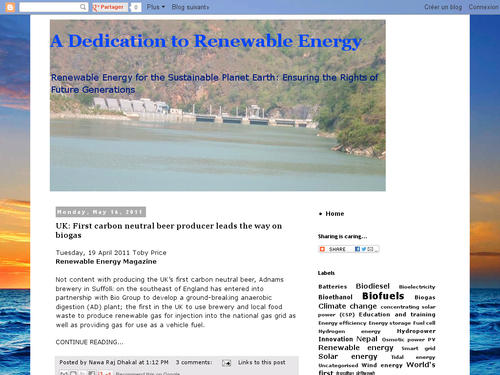 A Dedication to Renewable Energy