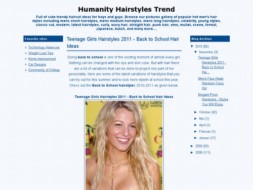 Humanity Hairstyles Trend