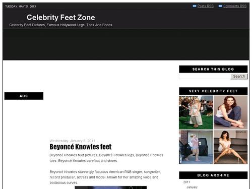 Celebrity Feet Zone 