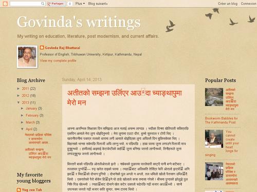Govinda's writings 