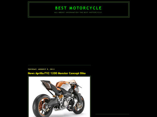 Email posting Best Motorcycle