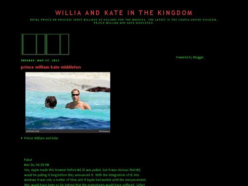 Willia And Kate In The Kingdom