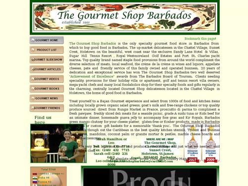 The Gourmet Shop Barbados - Chattel Village Sunset Crest Holetown West Coast Barbados 