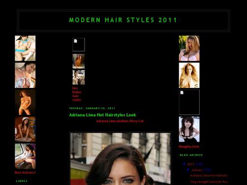 Modern Hair Styles 2011