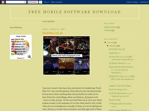 free mobile software download