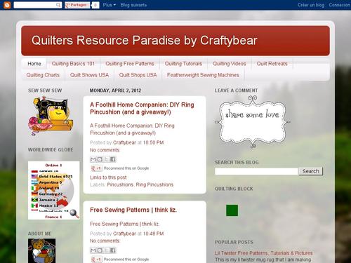 Quilters Resource Paradise by Craftybear