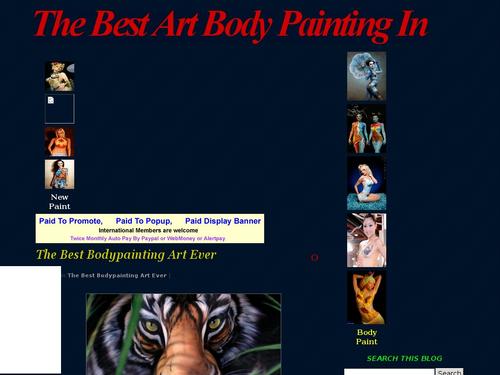 The Best Art Body Painting In 2010-2011