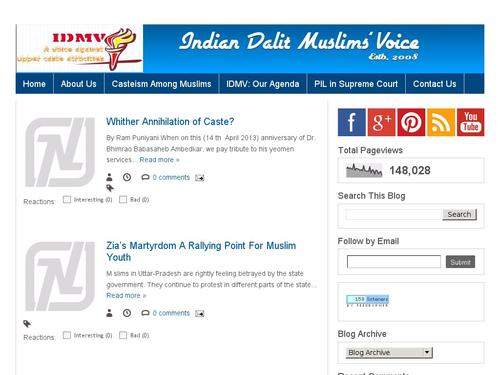 Indian Dalit Muslim Voice