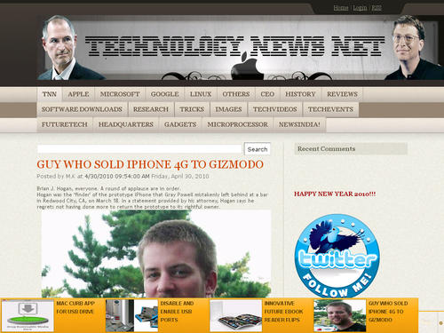 TECHNOLOGY NEWS NET