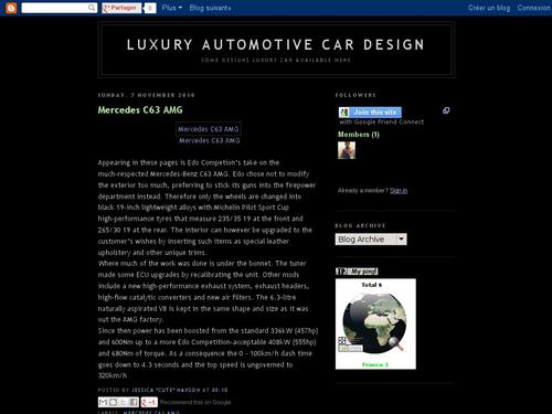 Luxury Automotive Car Design
