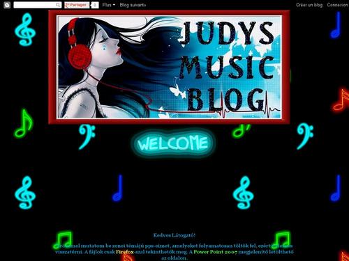 Judy's Music Blog