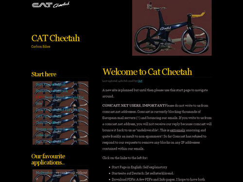 Helveticas RIC Lists on catbikes