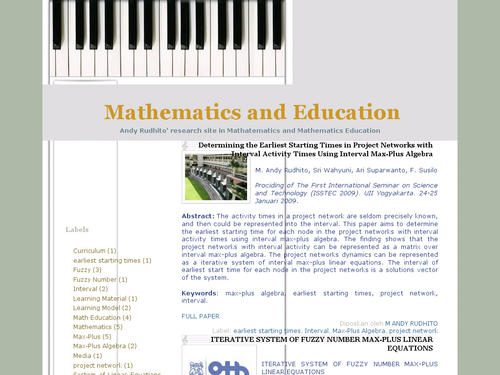 Mathematics and Education