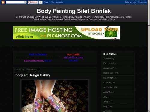 Body Painting Silet Brintek