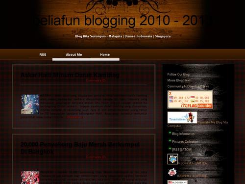 Beliafun Blogging 2006 - 2012