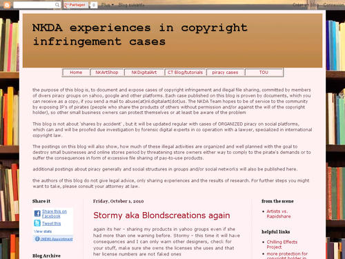 NKDA exposes copyright infringement cases