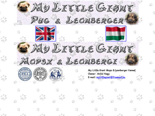 My Little Giant Pug & Leonberger kennel