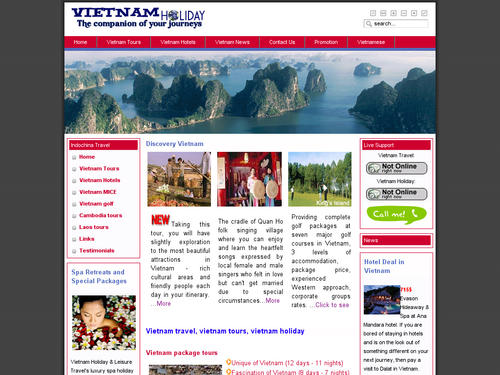Vietnam holiday - Special travel to Vietnam and Indochina tours