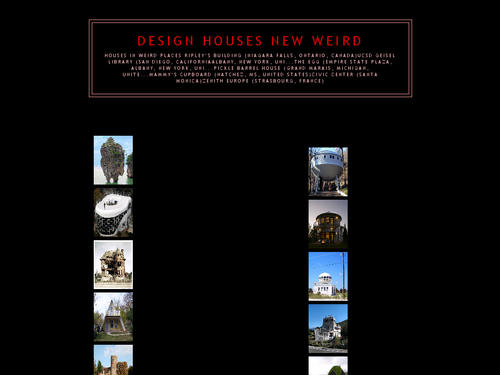 Design Houses New Weird