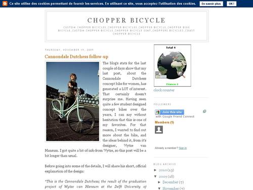 Chopper Bicycle 