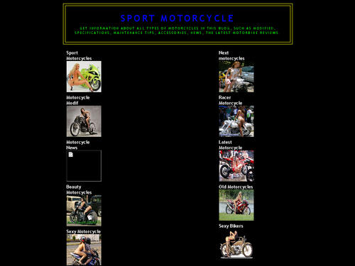 sport motorcycle