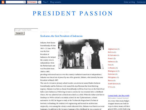 President Passion