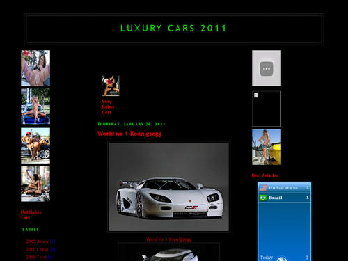 Luxury Cars 2011
