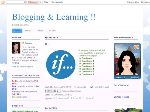 Blogging and Learning