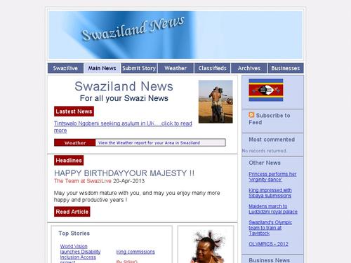 Swaziland News