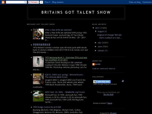 britains got talent show 
