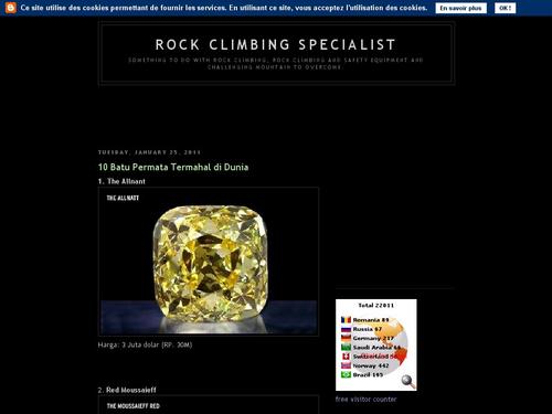 rock climbing specialist 