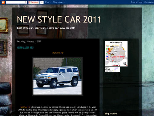 NEW STYLE CAR 2011