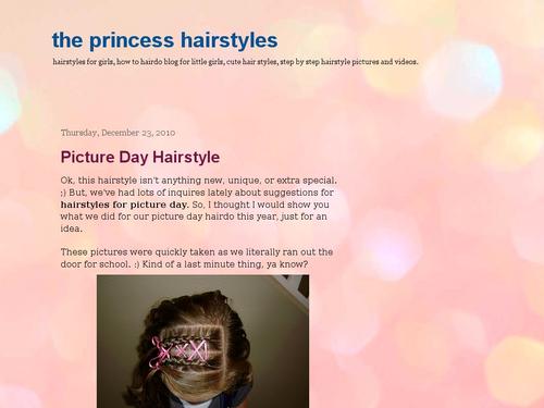 the princess hairstyles